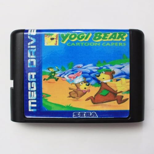 Yogi Bear 16 Bit MD Game Card For Sega Megadrive Genesis Video Game Console Cartridge