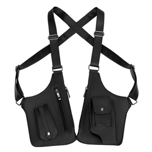 Bolso hombro multifuncional tipo bandolera deportiva y de pecho para hombre y mujer