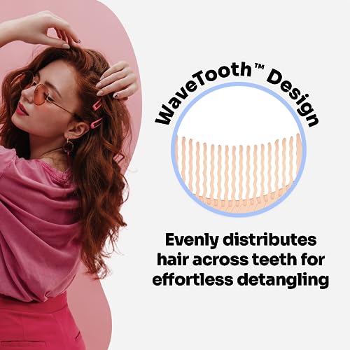 Wet Brush BIO0620COCOCOMBAM Go Green Coconut Oil Infused Treatment Comb - Wide Tooth Hair Detangler thumb #2