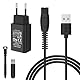 5V Ladekabel Netzteil Ladekabell für Philips One Blade QP2834, QP2724,Ersatz Die Oneblade 360 MG5910 MG7910 MG9510, Haarschneider Bartschneider,OneBlade Ladekabe mit Adapter,1M