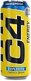 C4 Performance Energy Drinks Frozen Bombsicle 500ml (12 pack) | Sugar Free Energy Drink with 160mg Caffeine, 250mg Betaine, 1050mg Taurine | Low Calorie Fizzy Drinks for On the Go Energy and Focus