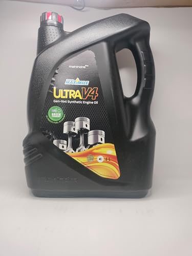 Image of Mahindra Maxmile Ultra V4 Gen-Next Synthetic Engine Oil, 6 Litres