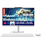 Lenovo A100 24' IPS FHD All in One Desktop Computer | Intel Core i3-N305 CPU (8 Cores) | 16GB RAM, 512GB PCIe SSD | WiFi 6, Bluetooth 5.2, HDMI | Windows 11 | Cloud Grey | UHD Graphics
