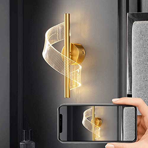 Iluminación decorativa de latón para pasillo y cabecera de cama 8