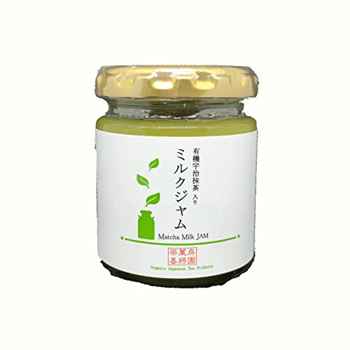 有機宇治抹茶入り ミルクジャム 120g
