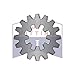 #12 Internal | External Tooth Lock Washers | Steel | Black Oxide (Quantity: 10000)