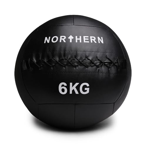 NORTHERN Fitness Medicine Wall Ball No Bounce Weights Medicine Balls Heavy Duty Rubber Power Strength Cross Training Gym Home Workout Equipment Exercises Bootcamp Boxing 3KG, 4KG, 5KG, 6KG, 9KG, 12KG - Image 2