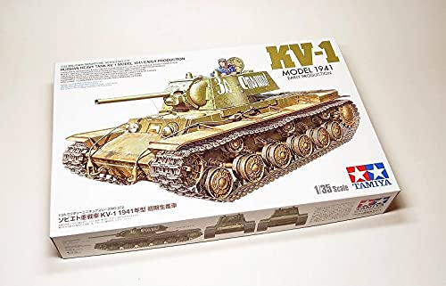 Char lourd KV-1 Tamiya 35372 kit idéal pour diorama militaire 1941 à l'échelle 1/35