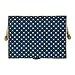 SINGER Large Sewing Basket with Matching Zipper Pouch For Sewing & Organization On-The-Go (Polka Dot Print)