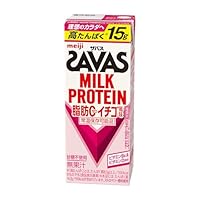 ザバス(SAVAS) ミルクプロテイン 脂肪ゼロ ココア風味 200ml×96 41C9K3HaBTL._SS200_.jpg