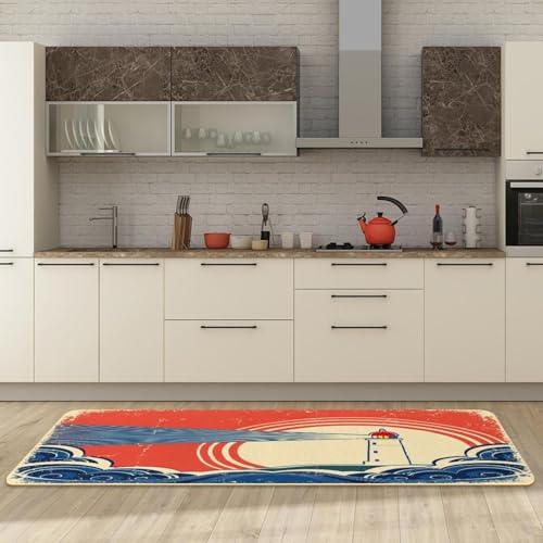 Alfombrillas de cocina antideslizantes para evitar resbalones juego absorbente VAPOKF 3