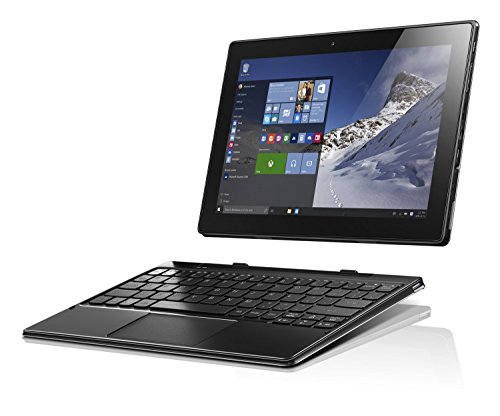 Lenovo Miix 310 25,4 cm (10,1 Zoll HD IPS Touch) Convertible Tablet-PC (Intel Atom Z8350, 4GB RAM, 64GB eMMC, Windows 10 Home) silber