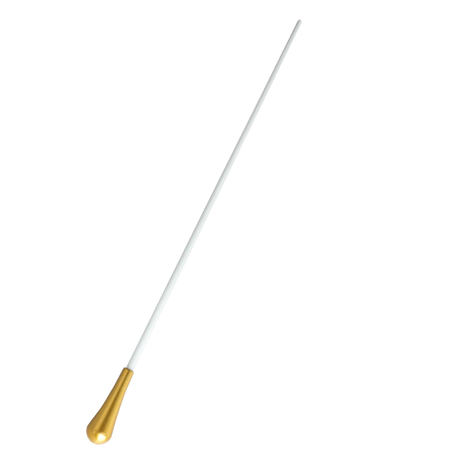 SENECESLI Dirigierstab aus Leichtem Metall für Orchester, Chöre und Bühnenaufführungen, mit Komfortablem Griff (GOLD)