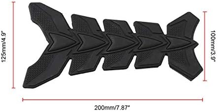 Miniatura 2 de 1 unids 3D Fibra de Carbono Motocicleta Gel Aceite Gas Tanque de Combustible Almohadilla Adhesivo Protector
