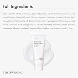 TOSOWOONG Black Snail Mucin 92% Face Cream with 920,768ppm Black Snail Mucin & Propolis, Lightweight Hydrating Cream for Smooth and Radiant Skin, Korean Skincare, 100ml, 3.38 fl.oz. - Image 6