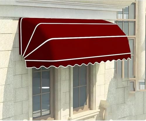 Toldo para ventana exterior con soporte de aluminio y parasol UV 2