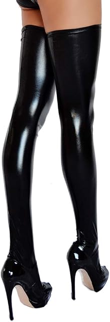 Hold-ups Stockings Overknees in 5 Sizes with Silicone Tape