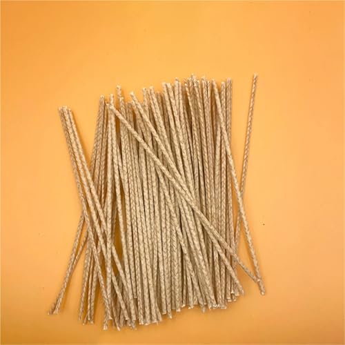 Mechas de algodón para velas 500 pcs 15 cm miniatura 2