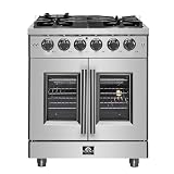 Forno Massimo 30 Inch French Door Gas Range