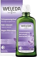 WELEDA Bio Lavendel Entspannungsbad, Naturkosmetik Gesundheitsbad mit echtem Lavendelöl zur Beruhigung der Sinne und für guten Schlaf (1 x 200 ml)