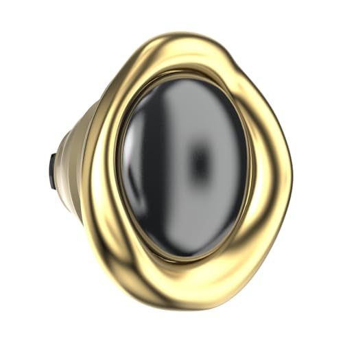 Image of PopSockets PopTop, Adhesive Phone Grip with Swappable Top, Crystal - Eye of the Beholder Gold
