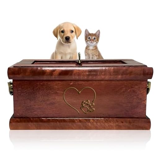 Handcrafted Wooden Pet Casket for Beloved Pets