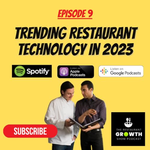 Trending Restaurant Technology in 2023 Podcast Por  arte de portada