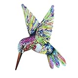 Option mémorable : pour les occasions spéciales comme les pendaisons de crémaillère ou les anniversaires; cette décoration en forme de colibri sert de décoration attentionnée pour ceux qui aiment l'art inspiré de la nature.