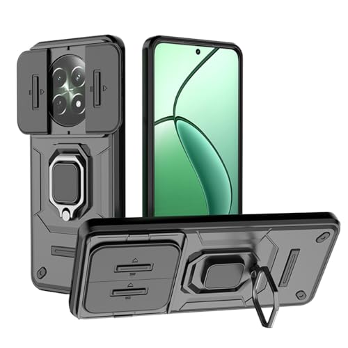 SEAHAI Case for Realme 12X 5G / Realme 12 5G, Ultra-thin Protective Silicone TPU Shockproof Hybrid Hard PC Back Phone Cover
