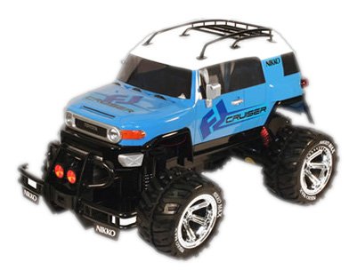 TOYOTA FJ Cruiser ラジコン 1/10スケール NIKKO 1/10 RC Toyota FJ Cruiser Turbo Off Road Truck : Amazon.in