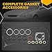 HS9915PT 1.6L Cylinder Head Gasket Set with Bolts, Compatible with 1996-2000 Honda Civic GX Hx Cx Dx Lx EX Del Sol, MLS Head Gasket Kit Replaces# HS9915PT1-1 HB4029