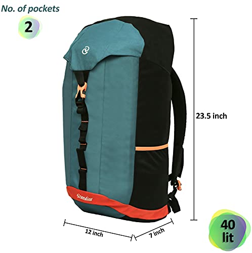 Image of Grandiose Premium Design Series Bags Cylindrical model Rucksack - 40 L