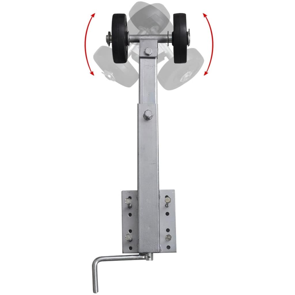 vidaXL Soportes con Rodillos de Remolque de Embarcaciones 59-84 cm Apoyo Barca