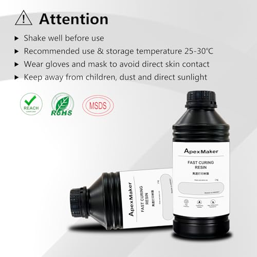ApexMaker Resina para Impresoras 3D de Alta CalidadDescripción: Descubre la resina ApexMaker, ideal para impresoras 3D. Ofrece alta precisión, fácil manejo y resultados duraderos en cada impresión. Perfecta para crear modelos detallados y funcionales. Optimiza tus proyectos con esta resina de calidad superior. - Fernando Cortés