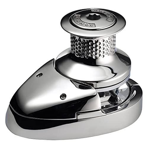 Lewmar 12V/700-Watt V2 Gypsy Drum for Electric Power/Sailboats 30'-40' with Stainless Steel FastFit, Fits 5/16