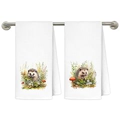 Cute Hedgehog Hand Towels Decor