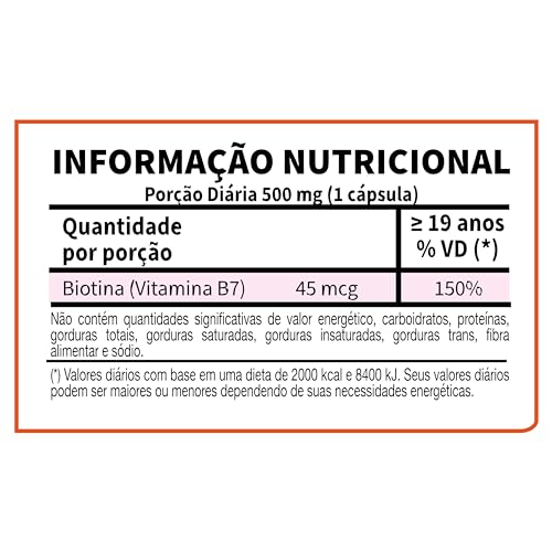 KATIGUÁ Biotina Dose Máxima Formação E Manutenção De Cabelos E Pele Sem Sabor Katiguá 60 Cápsulas Rí