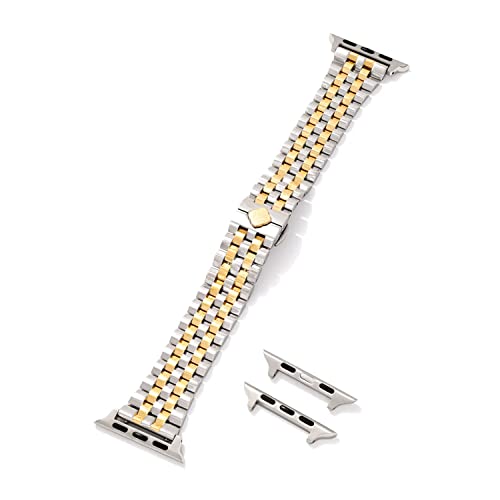 Kendra Scott Alex 5 Link Watch Band in Gold & Silver Stainless Steel