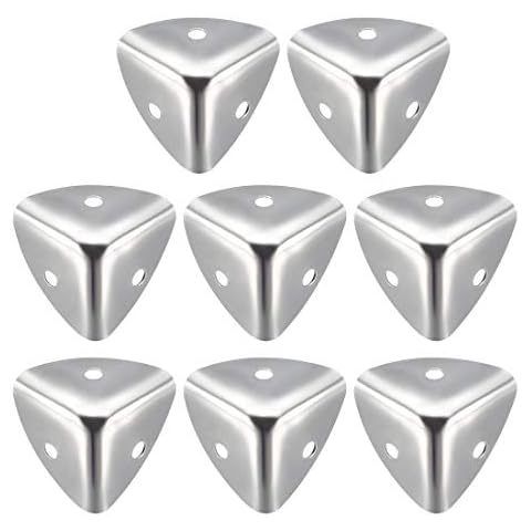 Sargentos para cantos sourcing map Metal Caja Protector 25x25x25mm (8 Piezas) Cover