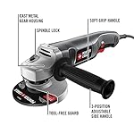 PORTER-CABLE Angle Grinder Tool, 4-1/2-Inch, 7.5-Amp (PC750AG) - Image 2