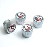 MINI Cooper S OEM Valve Stem Caps with Logo - Fits 2002-2013 Models