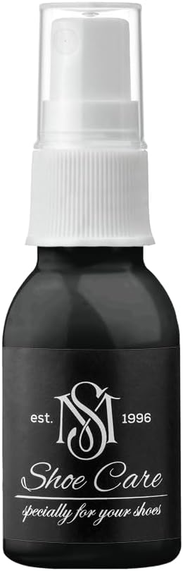 Nutritive Leather Spray - NCS S 9000-N Jet Black - Deep Conditioning & Shoe Color Restoration for Smooth Leather by MAVI STEP - 1.70 fl oz / 50 ml