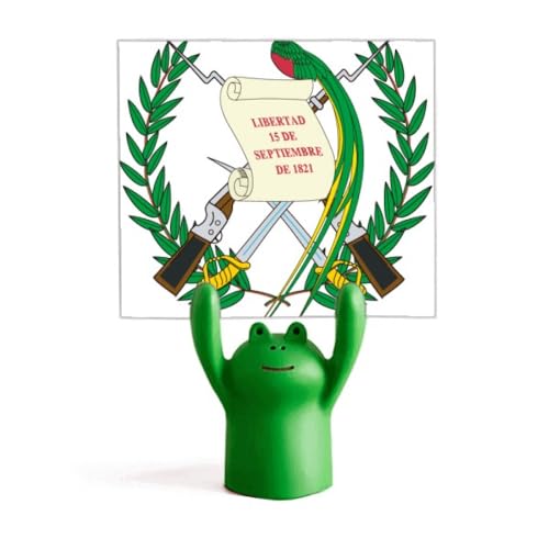 Porte-mémo grenouille Guatemala, cadeau culturel original