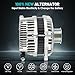 Farrme 11341 Car Alternators Fit for Nissan Altima Alternator 2007-2010, Murano 2009-2014, Maxima 2009-2010, Quest 2011-2017 V6 3.5L Automotive Replacement Alternators 23100-1AA1A, 23100-JA11B
