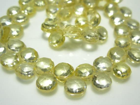 Cubic Zircon facetté AAA LKBEADS perles cœur haut de gamme
