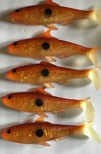 SHADS,Chesapeake Bay Lures, Shad, Swim Bait (5) Umbrella Rig,Striper Lure,Blues - dhira Store