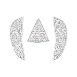 iTobest Bling DIY Car Diamond Car Accessories for Women Compatible with Acura, Rhinestone Car Logo Bling Car Stickers DIY Glitter Decals for Automotive Interior Sticker Badge Decals Accessories