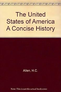 Hardcover The United States of America, a concise history, Book