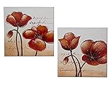  formano Wandbild Mohn rot sortiert 1 von 2 Motiven
