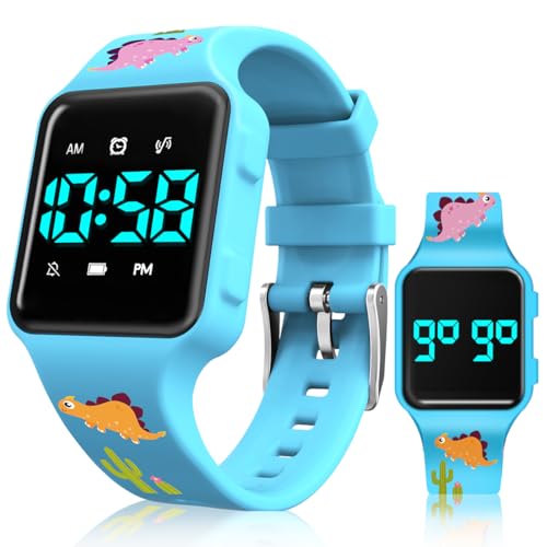Image of Potty Training Watch for Toddlers & Kids with Countdown, Flashing Lights, Fun Music or Vibration Alerts - Waterproof Interactive Toilet Training Reminder for Boys & Girls Ages 2-9